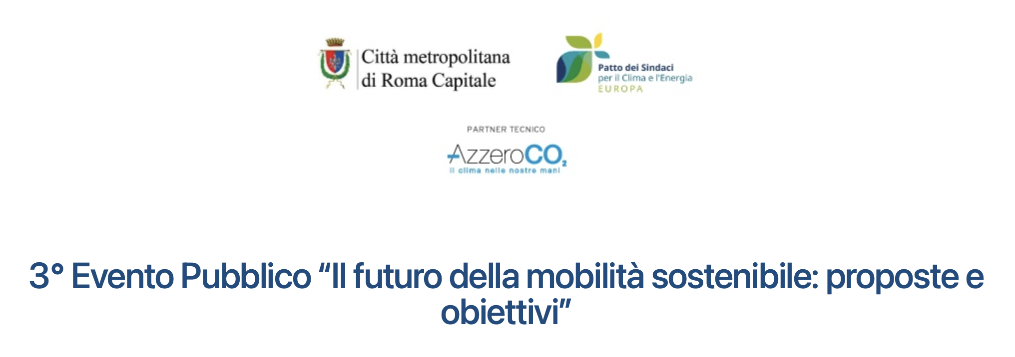 Il futuro della mobilit&agrave; sostenibile: proposte e obiettivi